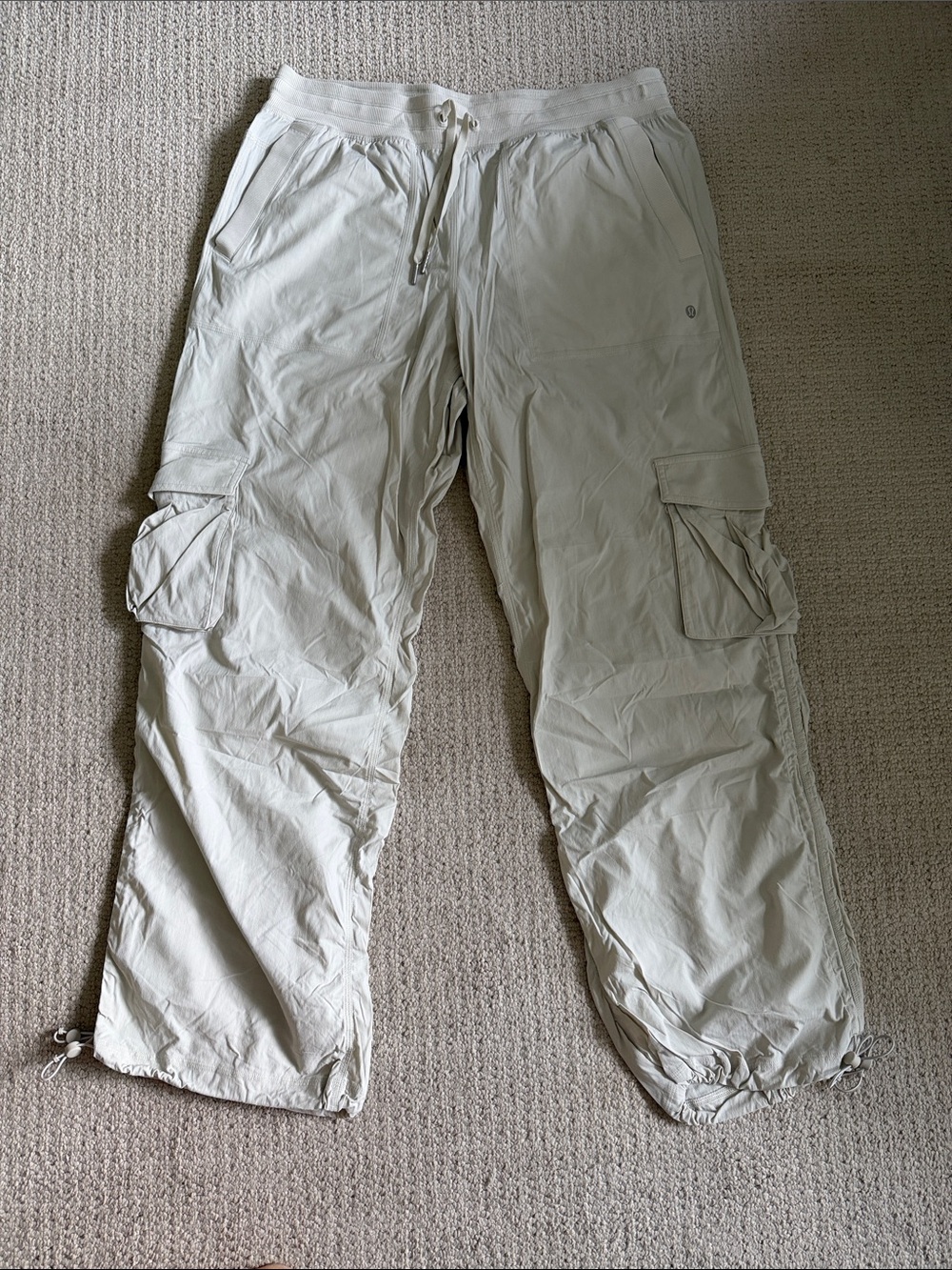lululemon athletica Light Beige Cargo dance studio Pants